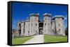 Raglan Castle, Monmouthshire, Wales, United Kingdom, Europe-Billy Stock-Framed Stretched Canvas