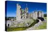 Raglan Castle, Monmouthshire, Wales, United Kingdom, Europe-Billy Stock-Stretched Canvas