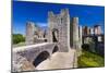 Raglan Castle, Monmouthshire, Wales, United Kingdom, Europe-Billy Stock-Mounted Photographic Print
