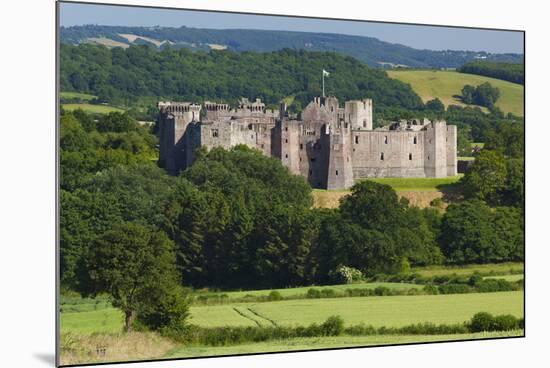 Raglan Castle, Monmouthshire, Wales, United Kingdom, Europe-Billy Stock-Mounted Photographic Print