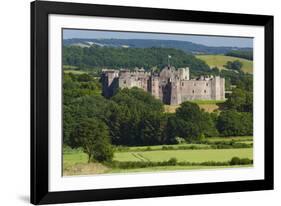 Raglan Castle, Monmouthshire, Wales, United Kingdom, Europe-Billy Stock-Framed Photographic Print