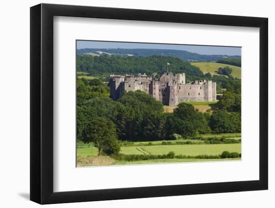 Raglan Castle, Monmouthshire, Wales, United Kingdom, Europe-Billy Stock-Framed Photographic Print