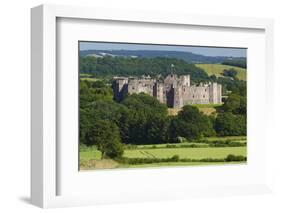 Raglan Castle, Monmouthshire, Wales, United Kingdom, Europe-Billy Stock-Framed Photographic Print