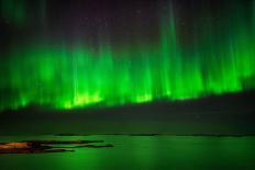 Milky Way Galaxy with Aurora Borealis or Northern Lights, Lapland, Sweden-Ragnar Th Sigurdsson-Photographic Print