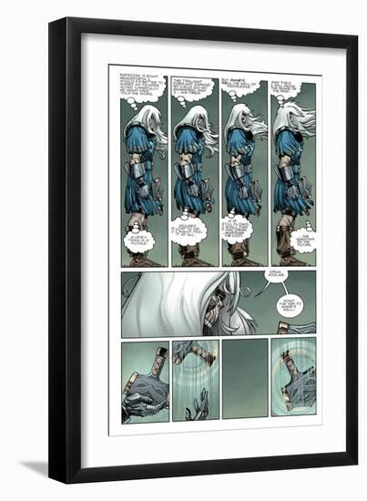 Ragnarok Issue No. 3: The Forest of the Dead - Page 11-Walter Simonson-Framed Art Print