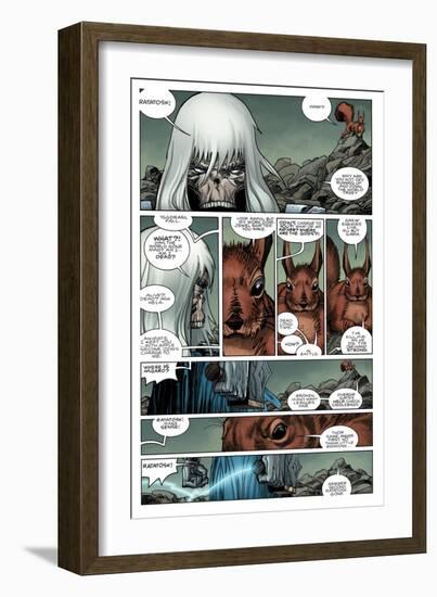 Ragnarok Issue No. 3: The Forest of the Dead - Page 8-Walter Simonson-Framed Art Print