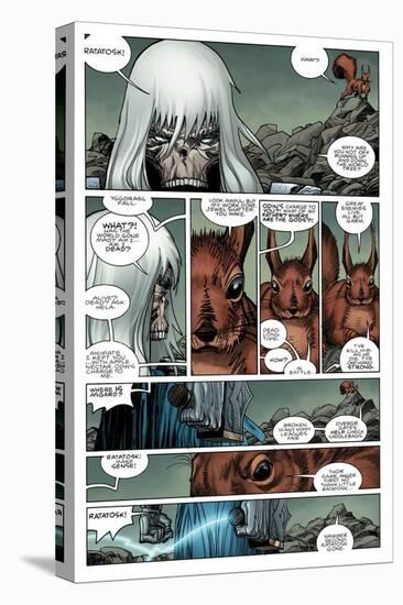 Ragnarok Issue No. 3: The Forest of the Dead - Page 8-Walter Simonson-Stretched Canvas