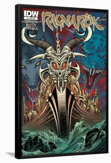 Ragnarok Issue No. 4 - Subscription Cover-Walter Simonson-Framed Poster