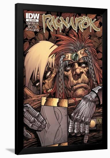 Ragnarok Issue No. 5 - Subscription Cover-Walter Simonson-Framed Poster
