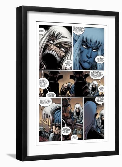 Ragnarok Issue No. 9: The Games of Life and Death - Page 2-Walter Simonson-Framed Art Print