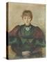 Ragnhild Backstrom, C.1894 (Pastel on Canvas)-Edvard Munch-Stretched Canvas