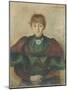 Ragnhild Backstrom, C.1894 (Pastel on Canvas)-Edvard Munch-Mounted Giclee Print