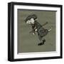 Rags the Dog Wearing Fancy Dress-Cecil Aldin-Framed Art Print