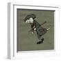 Rags the Dog Wearing Fancy Dress-Cecil Aldin-Framed Art Print