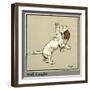 Rags the Puppy Catches a Rat-Cecil Aldin-Framed Photographic Print