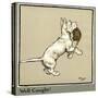 Rags the Puppy Catches a Rat-Cecil Aldin-Stretched Canvas