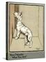 Rags the Puppy in the Dairy-Cecil Aldin-Stretched Canvas