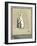 Rags the Puppy Sitting Up on His Hind Legs-Cecil Aldin-Framed Art Print