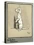 Rags the Puppy Sitting Up on His Hind Legs-Cecil Aldin-Stretched Canvas