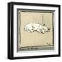 Rags the Puppy Skulking in a Corner-Cecil Aldin-Framed Art Print