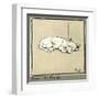 Rags the Puppy Skulking in a Corner-Cecil Aldin-Framed Art Print