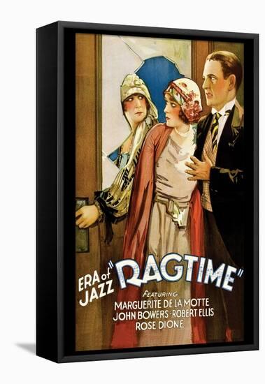 Ragtime - Era of Jazz-null-Framed Stretched Canvas