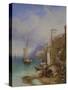 Ragusa on the Adriatic-Thomas Miles Richardson-Stretched Canvas
