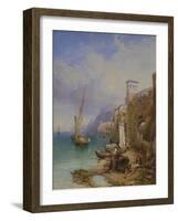 Ragusa on the Adriatic-Thomas Miles Richardson-Framed Giclee Print