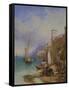 Ragusa on the Adriatic-Thomas Miles Richardson-Framed Stretched Canvas