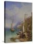 Ragusa on the Adriatic-Thomas Miles Richardson-Stretched Canvas