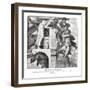 Rahab rescues two Israelite men, Joshua-Julius Schnorr von Carolsfeld-Framed Giclee Print