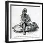 Rahim Bin Bibula, Chief of Jajani, Moma River, 1879-null-Framed Giclee Print