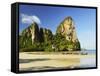 Rai Leh West Beach, Rai Leh (Railay), Andaman Coast, Krabi Province, Thailand, Southeast Asia, Asia-Jochen Schlenker-Framed Stretched Canvas