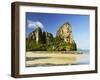 Rai Leh West Beach, Rai Leh (Railay), Andaman Coast, Krabi Province, Thailand, Southeast Asia, Asia-Jochen Schlenker-Framed Premium Photographic Print