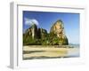 Rai Leh West Beach, Rai Leh (Railay), Andaman Coast, Krabi Province, Thailand, Southeast Asia, Asia-Jochen Schlenker-Framed Premium Photographic Print