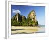 Rai Leh West Beach, Rai Leh (Railay), Andaman Coast, Krabi Province, Thailand, Southeast Asia, Asia-Jochen Schlenker-Framed Photographic Print