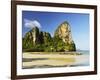 Rai Leh West Beach, Rai Leh (Railay), Andaman Coast, Krabi Province, Thailand, Southeast Asia, Asia-Jochen Schlenker-Framed Photographic Print