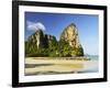 Rai Leh West Beach, Rai Leh (Railay), Andaman Coast, Krabi Province, Thailand, Southeast Asia, Asia-Jochen Schlenker-Framed Photographic Print