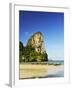 Rai Leh West Beach, Rai Leh (Railay), Andaman Coast, Krabi Province, Thailand, Southeast Asia, Asia-Jochen Schlenker-Framed Photographic Print