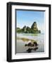 Rai Leh West Beach, Rai Leh (Railay), Andaman Coast, Krabi Province, Thailand, Southeast Asia, Asia-Jochen Schlenker-Framed Photographic Print