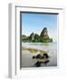 Rai Leh West Beach, Rai Leh (Railay), Andaman Coast, Krabi Province, Thailand, Southeast Asia, Asia-Jochen Schlenker-Framed Photographic Print