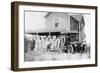 Raid on Home Which Served as a Distribution Warehouse for Illegal Liquor-null-Framed Art Print