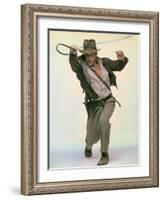 Raiders of the Lost Ark 1981 Directed by Steven Spielberg Harrison Ford-null-Framed Photo