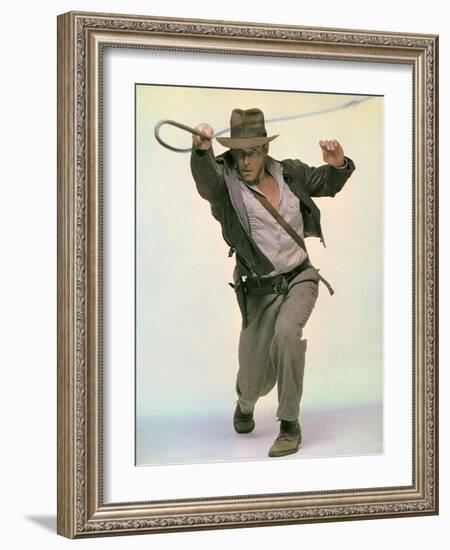 Raiders of the Lost Ark 1981 Directed by Steven Spielberg Harrison Ford-null-Framed Photo