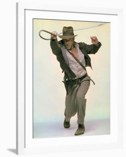 Raiders of the Lost Ark 1981 Directed by Steven Spielberg Harrison Ford-null-Framed Photo