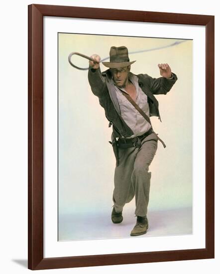 Raiders of the Lost Ark 1981 Directed by Steven Spielberg Harrison Ford-null-Framed Photo