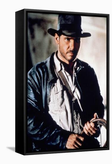 Raiders of the Lost Ark 1981 Directed by Steven Spielberg Harrison Ford-null-Framed Stretched Canvas