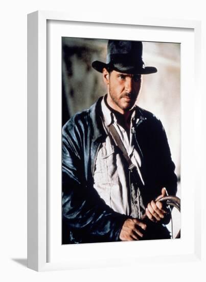 Raiders of the Lost Ark 1981 Directed by Steven Spielberg Harrison Ford-null-Framed Photo