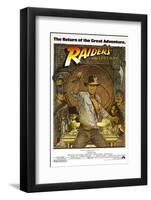 RAIDERS OF THE LOST ARK [1981], directed by STEVEN SPIELBERG.-null-Framed Photographic Print