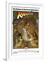 RAIDERS OF THE LOST ARK [1981], directed by STEVEN SPIELBERG.-null-Framed Photographic Print